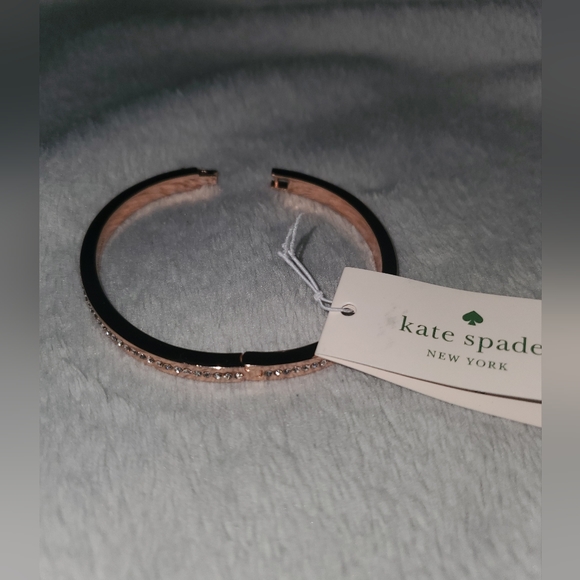 kate spade Jewelry - NWT Kate Spade Rose Gold Bangle